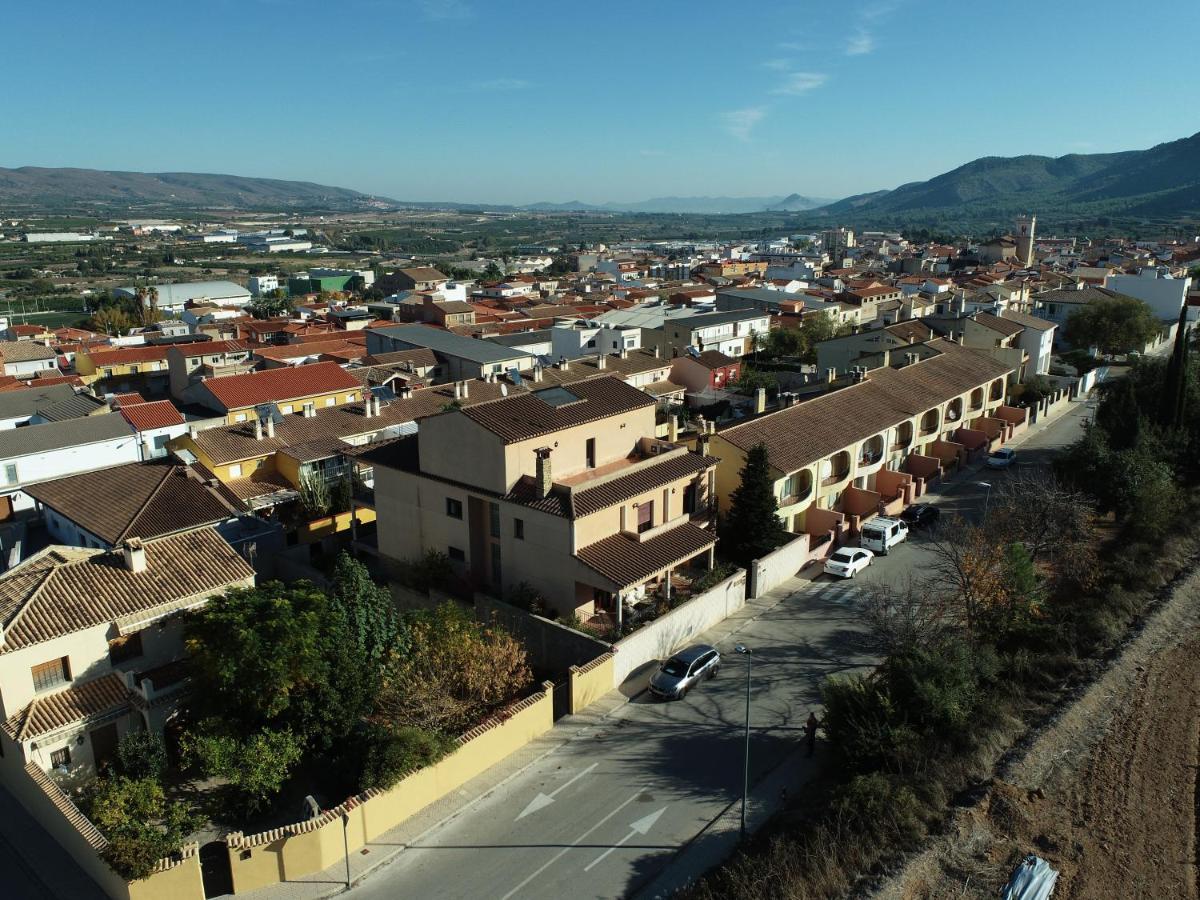 Casa Peseta, Casa Rural Vallada Bagian luar foto