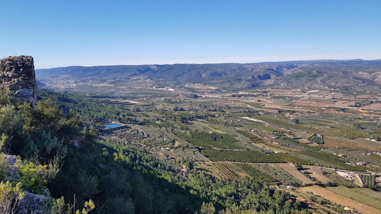 Casa Peseta, Casa Rural Vallada Bagian luar foto