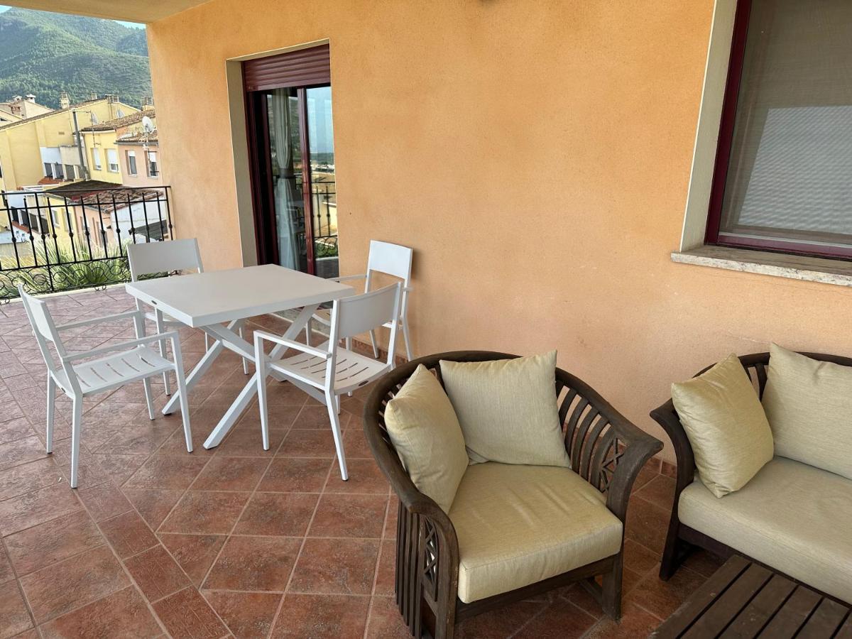 Casa Peseta, Casa Rural Vallada Bagian luar foto